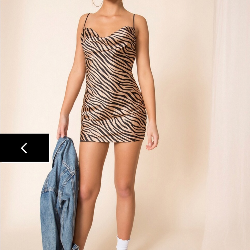 Kacey cami dress by Superdown animal print SOLD OUT